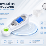 NUVITA Thermomètre Auriculaire Digital Bébé & Adulte– Rapide, Précis et Sans Contact