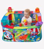 Tapis d’Éveil Playgro 6EN1 avec 32 Balles – Pop and Drop Activity Gym Bébé – Image 7