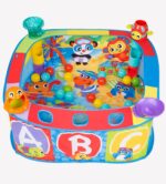 Tapis d’Éveil Playgro 6EN1 avec 32 Balles – Pop and Drop Activity Gym Bébé – Image 4