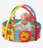 Tapis d’Éveil Bébé Ball Activity Nest 5en1 – Aire de Jeu Multifonction avec Balles