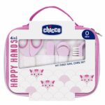 Kit Manucure Bébé Chicco 0M+ – Coupe-Ongles, Ciseaux & Accessoires Complets