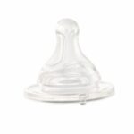 Tétines Chicco Physio Silicone 6M+ (Lot de 2) – Débit Adapté & Anti-Coliques – Image 2