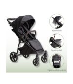 Poussette Olmitos VentT+ – Ultra Légère, Compacte, Confort Premium & Protection UPF 50+ – Image 4