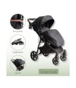 Poussette Olmitos VentT+ – Ultra Légère, Compacte, Confort Premium & Protection UPF 50+ – Image 3