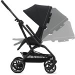 Poussette Cybex Eezy S Twist+ 2 360° Magic Black – Réversible, Compacte & Confort Premium – Image 5