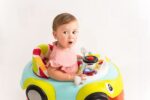 Trotteur Bébé Olmitos Circles – Marcheur avec Plateau de Jeux et Réglage Hauteur – Image 2