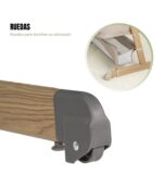 Mini Berceau Cododo 4 en 1 SOMNI by Niu – Lit Bébé Évolutif, Confort & Sécurité – Image 10