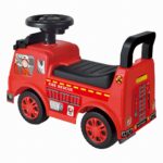 Voiture Porteur Bébé Free2Move Pompiers avec Sons et Lumières – Porteur Enfant Stable et Ludique | Inya Baby Algérie – Image 6