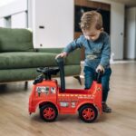 Voiture Porteur Bébé Free2Move Pompiers avec Sons et Lumières – Porteur Enfant Stable et Ludique | Inya Baby Algérie – Image 3