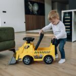 Voiture Porteur Bébé Free2Move Bulldozer avec Sons et Lumières – Porteur Enfant Chantier 19-36 Mois | Inya Baby – Image 5