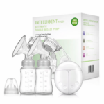 Tire-Lait Électrique Double RH228 – Double Pompage, Silencieux & Réglable Sans BPA | Inya Baby Algérie