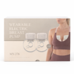 Tire-lait Électrique Double Portable MY-376 Sans Fil – Mains Libres Rechargeable | Inya Baby Algérie