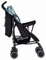 Poussette Bébé FreeON Simple Design vert avec imprimé feuilles bleues Légère 0–15 kg (Jusqu’à 3 Ans) en Algérie | Inya Baby – Image 4