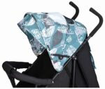 Poussette Bébé FreeON Simple Design vert avec imprimé feuilles bleues Légère 0–15 kg (Jusqu’à 3 Ans) en Algérie | Inya Baby – Image 2