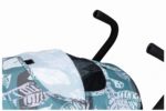 Poussette Bébé FreeON Simple Design vert avec imprimé feuilles bleues Légère 0–15 kg (Jusqu’à 3 Ans) en Algérie | Inya Baby – Image 5