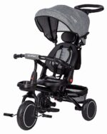 Tricycle Évolutif FreeON Elipso 360° – Tricycle Bébé avec Canopy et Poignée Parentale | Inya Baby – Image 3