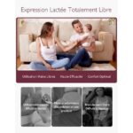 Tire-lait portable Momcozy S12 Pro mains libres – Confort & liberté pour maman | Inya Baby Algérie – Image 6