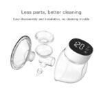 Tire-lait Électrique Double Portable MY-376 Sans Fil – Mains Libres Rechargeable | Inya Baby Algérie – Image 4