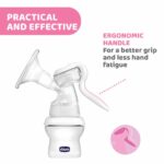 Tire-lait Manuel Chicco NaturalFeeling avec Kit Complet – Doux, Ergonomique & 0% BPA | Inya Baby Algérie – Image 3