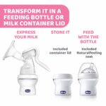 Tire-lait Manuel Chicco NaturalFeeling avec Kit Complet – Doux, Ergonomique & 0% BPA | Inya Baby Algérie – Image 8