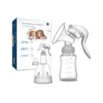 Tire-lait Manuel Portable avec Biberon – Léger, Facile à Utiliser & Sans BPA | Inya Baby Algérie – Image 2