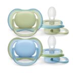 Sucettes Philips Avent Ultra Air 0-6 Mois – Lot de 2 | Douces, Respirantes et Sans BPA – Image 2