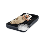 Matelas Gonflable INTEX Pillow Rest Classic 1 Place avec Gonfleur Électrique Intégré