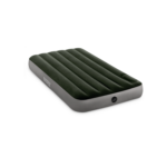 Matelas Gonflable INTEX Downy 1 Place avec Gonfleur à Pied Intégré – Camping & Maison