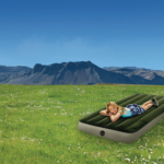 Matelas Gonflable INTEX Downy 1 Place avec Gonfleur à Pied Intégré – Camping & Maison – Image 2