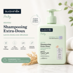 Shampoing Bébé Extra-Doux Suavinex Baby 500 ml – Nettoyage Délicat et Respect du Cuir Chevelu dès la Naissance