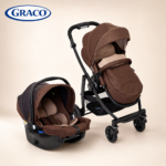Poussette Graco EVO 2en1 avec Siège Auto – De la Naissance à 22 kg