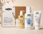 Coffret Soin Bébé Noom Daily Care 3 Produits – Gel Lavant, Liniment et Lait Hydratant | Inya Baby Algérie