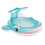 Piscine Gonflable INTEX Baleine avec Fontaine d’Eau 201 x 196 x 91 cm pour Enfants – Image 2