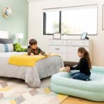 Matelas Gonflable Enfant INTEX 1 Place avec Gonfleur à Main – Lit de Voyage Portable – Image 6