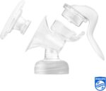 Tire-lait manuel Philips Avent sans BPA, portable et léger, coussin en silicone souple adaptatif de taille unique (Modèle SCF430/01) – Image 2